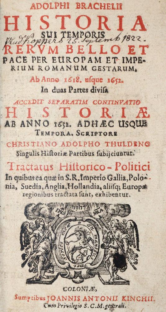 Große Abbildung Nr.1: 142-2575 Brachelius,A.: (Verschiedene Länder - Geschichte)