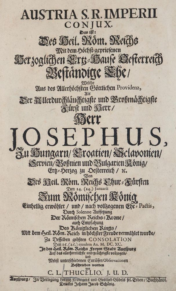 Große Abbildung Nr.4: 142-2582 Joseph II.: (Verschiedene Länder - Geschichte, Festbücher)