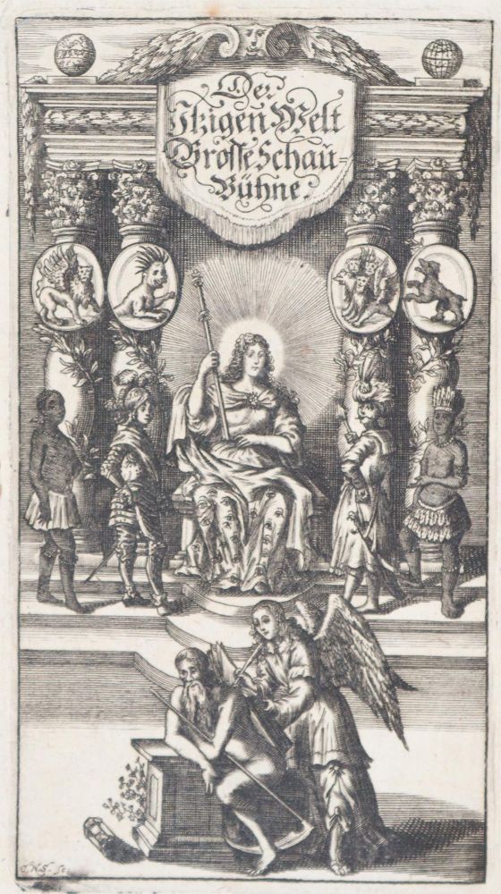 Große Abbildung Nr.1: 142-2585 Franckenberg,F.L.v. (d.i. B.v.Zech).: (Verschiedene Länder - Geschichte)