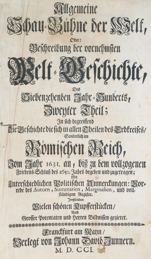 Große Abbildung Nr.2: 142-259 (Ludolf, H. C.): (Alte Drucke, Handschriften und Theologie)