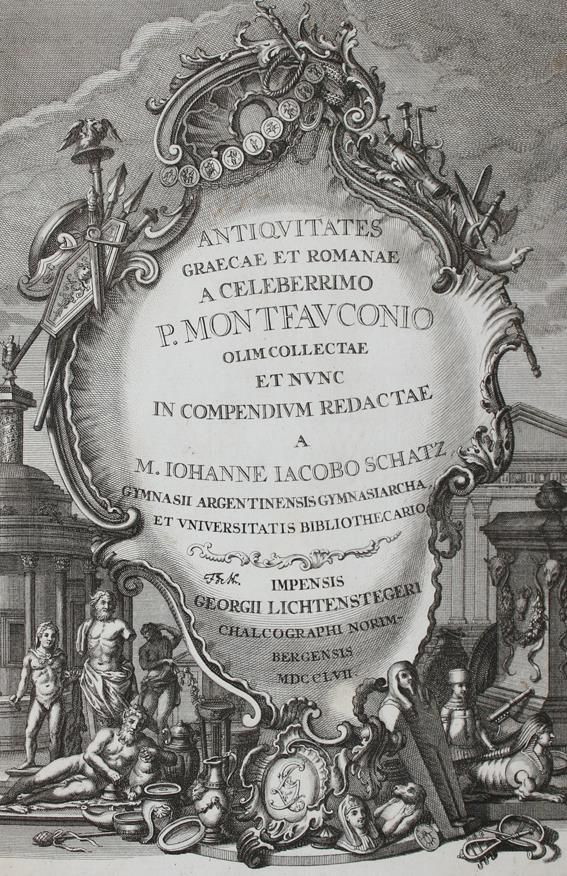 Große Abbildung Nr.1: 142-2592 Montfaucon,(B.de).: (Verschiedene Länder - Geschichte, Griechenland)
