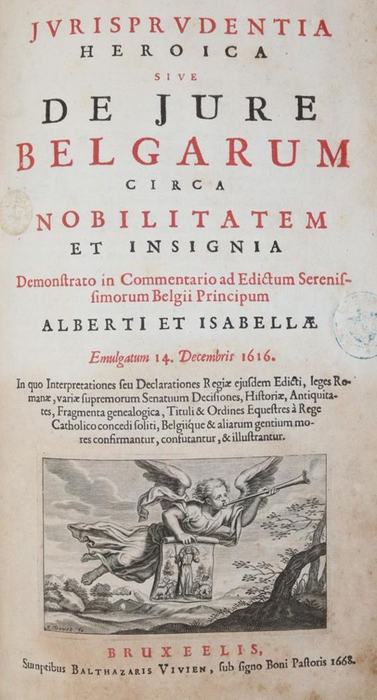 Große Abbildung Nr.1: 142-26 (Christyn,J.-B.).: (Belgien)