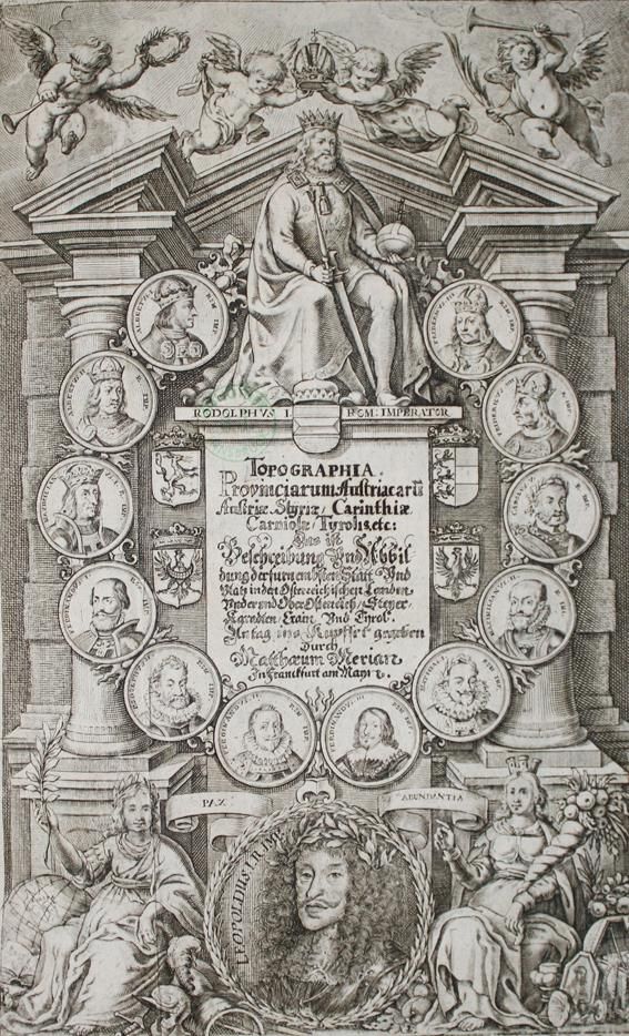 Große Abbildung Nr.1: 142-2615 Merian,M. u. M.Zeiller.: (Verschiedene Länder - Geschichte)