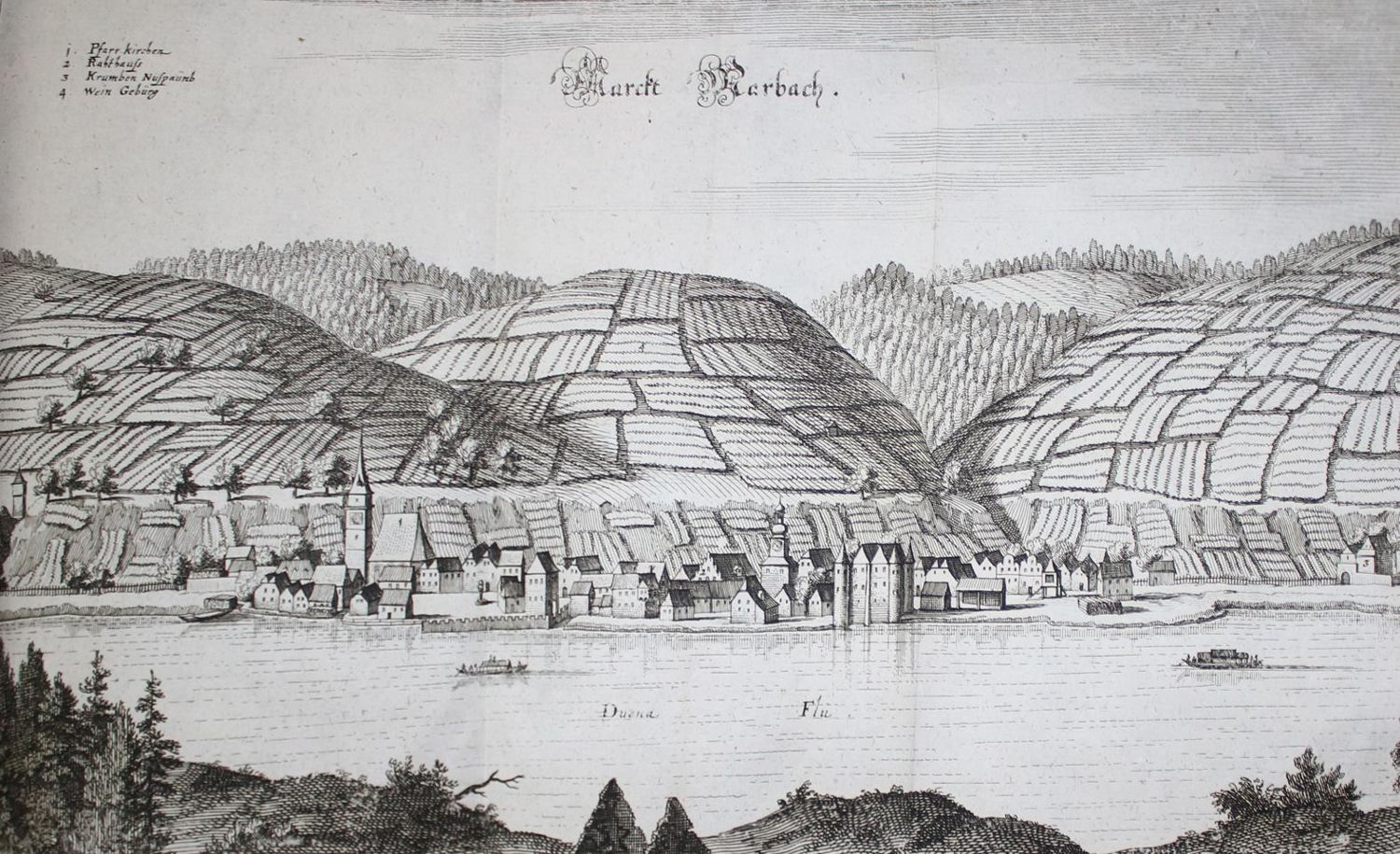 Große Abbildung Nr.4: 142-2615 Merian,M. u. M.Zeiller.: (Verschiedene Länder - Geschichte)