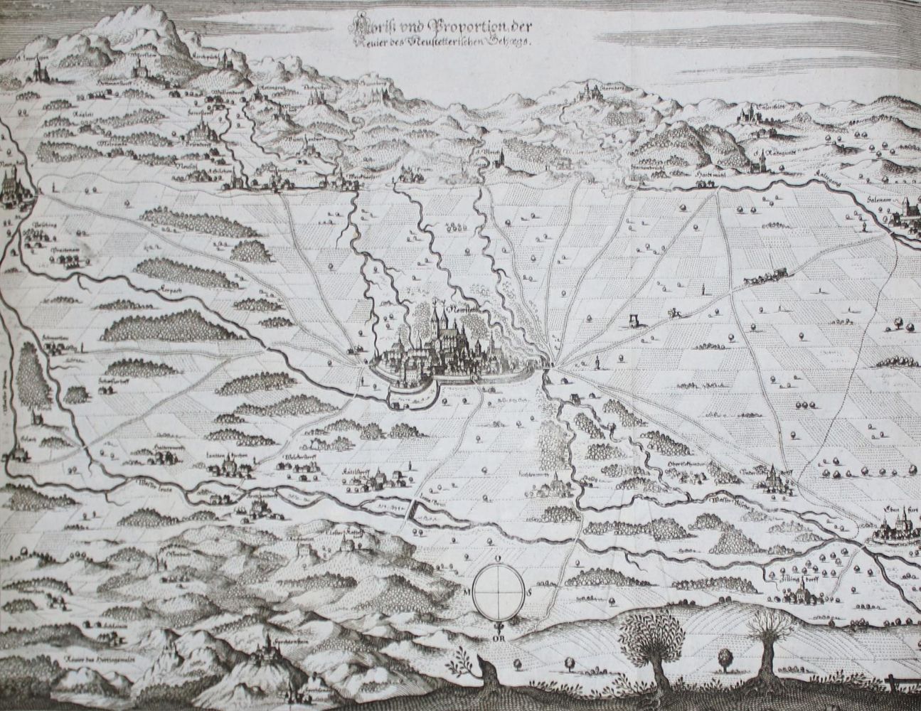 Große Abbildung Nr.5: 142-2615 Merian,M. u. M.Zeiller.: (Verschiedene Länder - Geschichte)