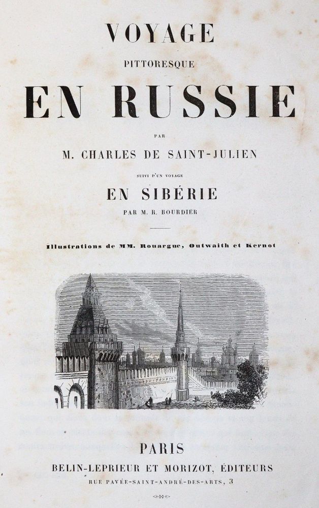 Große Abbildung Nr.1: 142-2632 Saint-Julien,C.de.: (Verschiedene Länder - Geschichte, Russland)