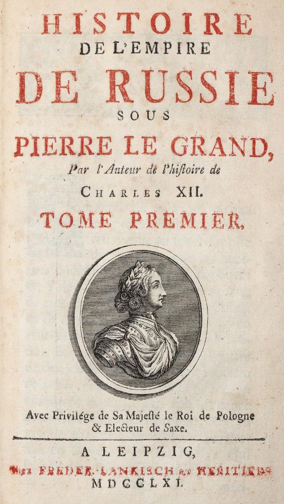Große Abbildung Nr.1: 142-2633 (Voltaire,F.M.A.).: (Verschiedene Länder - Geschichte, Russland)