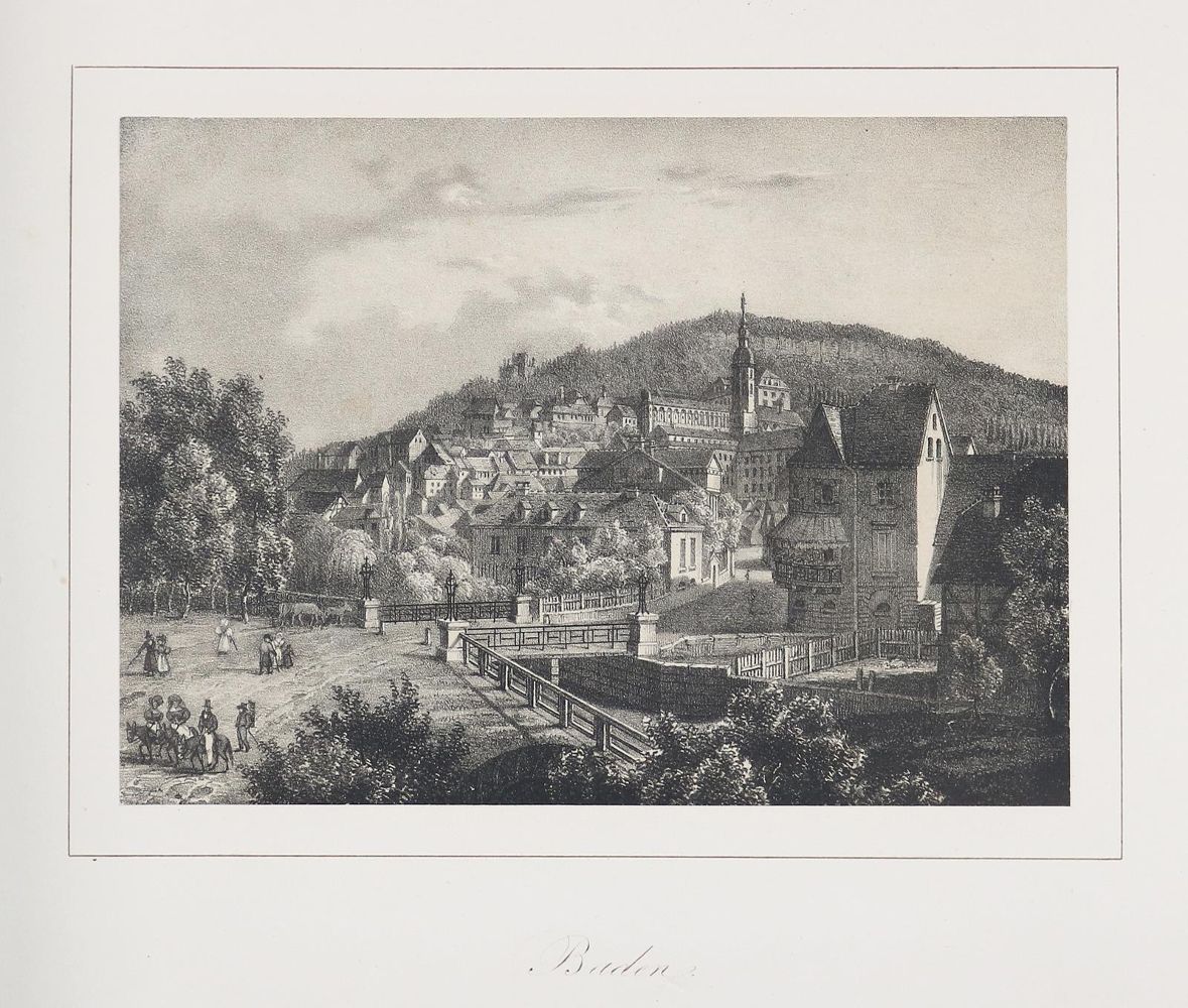 Große Abbildung Nr.3: 142-2644 Souvenirs de Suisse, d'Allemagne et de France (Einbandtitel).: (Verschiedene Länder - Geschichte)
