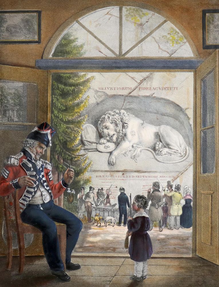 Große Abbildung Nr.5: 142-2644 Souvenirs de Suisse, d'Allemagne et de France (Einbandtitel).: (Verschiedene Länder - Geschichte)