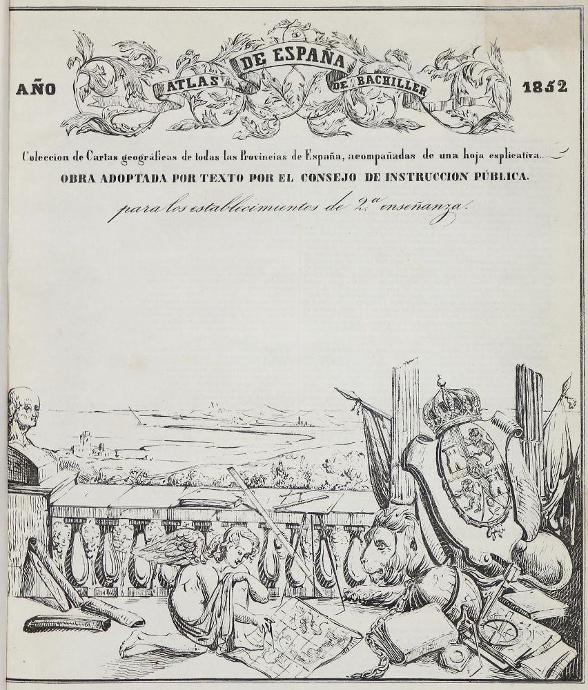 Große Abbildung Nr.3: 142-2645 Atlas: (Verschiedene Länder - Geschichte, Spanien)