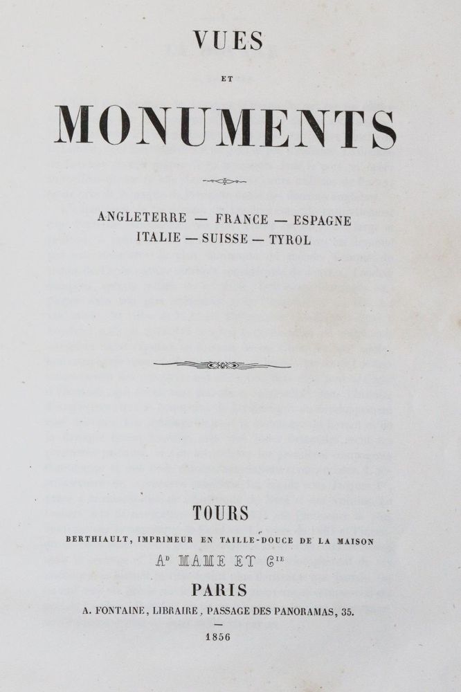 Große Abbildung Nr.4: 142-2661 Vues et monuments.: (Verschiedene Länder - Geschichte)