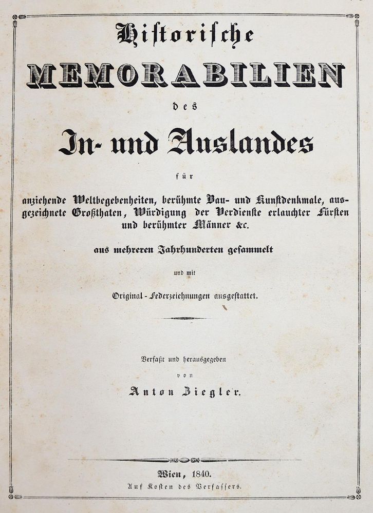 Große Abbildung Nr.1: 142-2663 Ziegler,A.: (Verschiedene Länder - Varia)