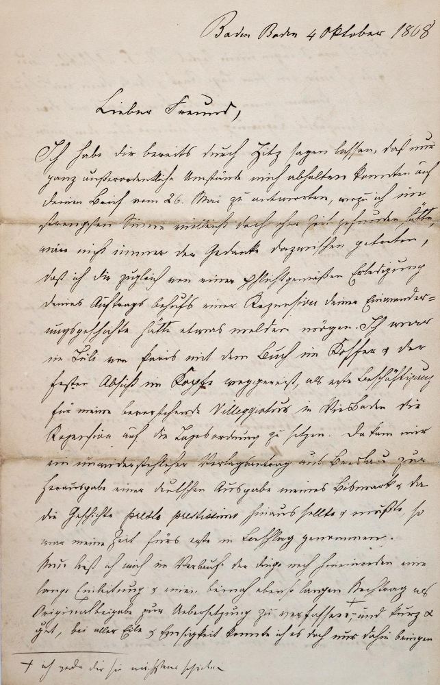 Große Abbildung Nr.1: 142-2665 Bamberger, Ludwig,: (Autographen)