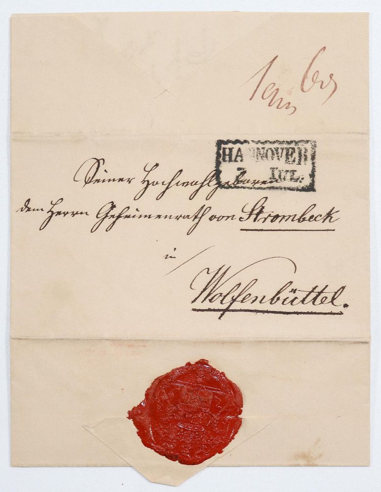 Große Abbildung Nr.2: 142-2675 Hormayr, Joseph Freiherr v.,: (Autographen)