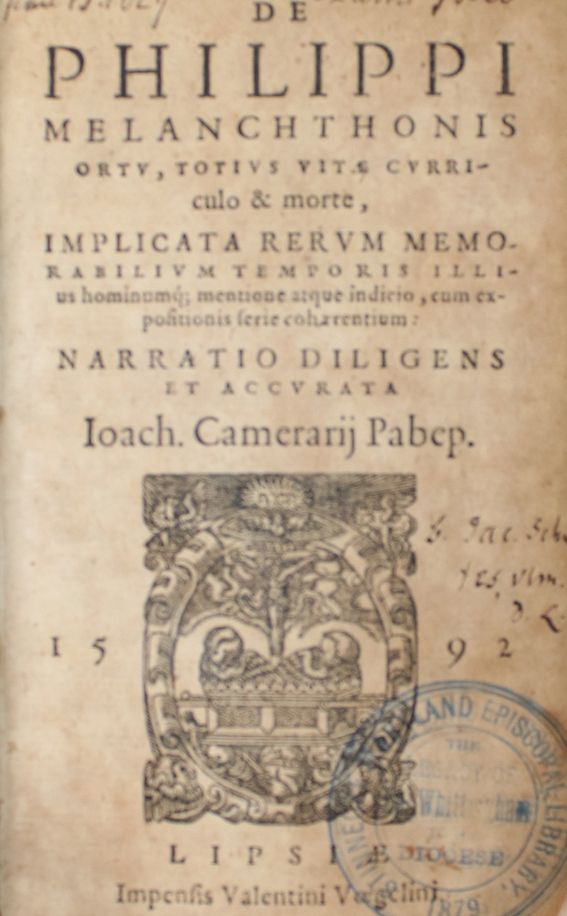 Große Abbildung Nr.1: 142-271 Camerarius,J.: (Melanchthon)