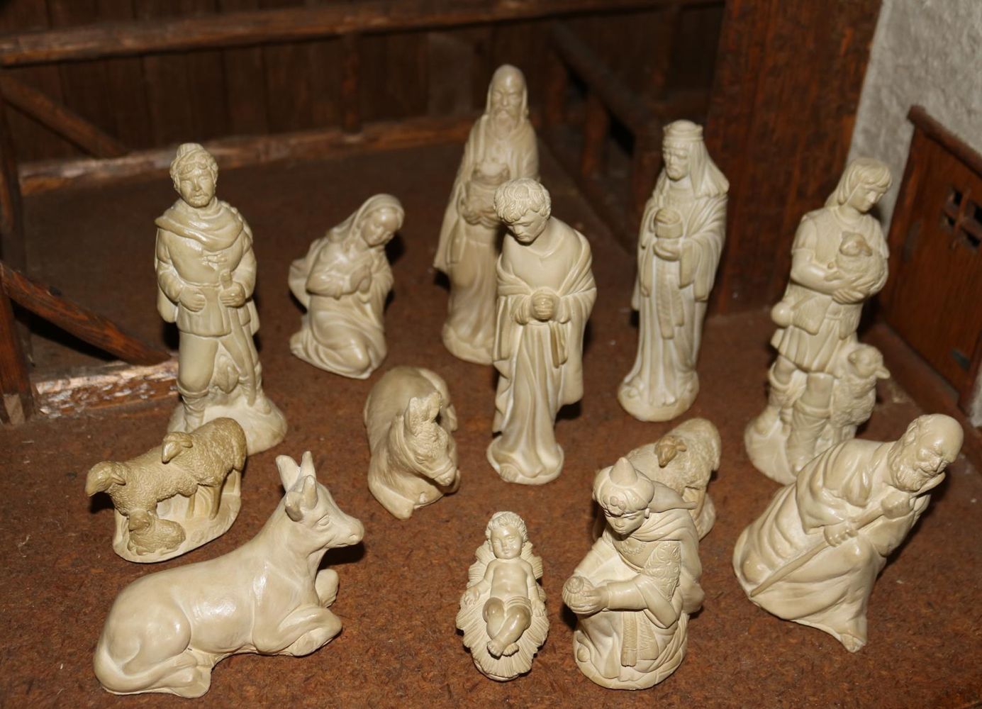 Große Abbildung Nr.2: 142-2724 Große Weihnachtskrippe.: (Varia, Krippen)