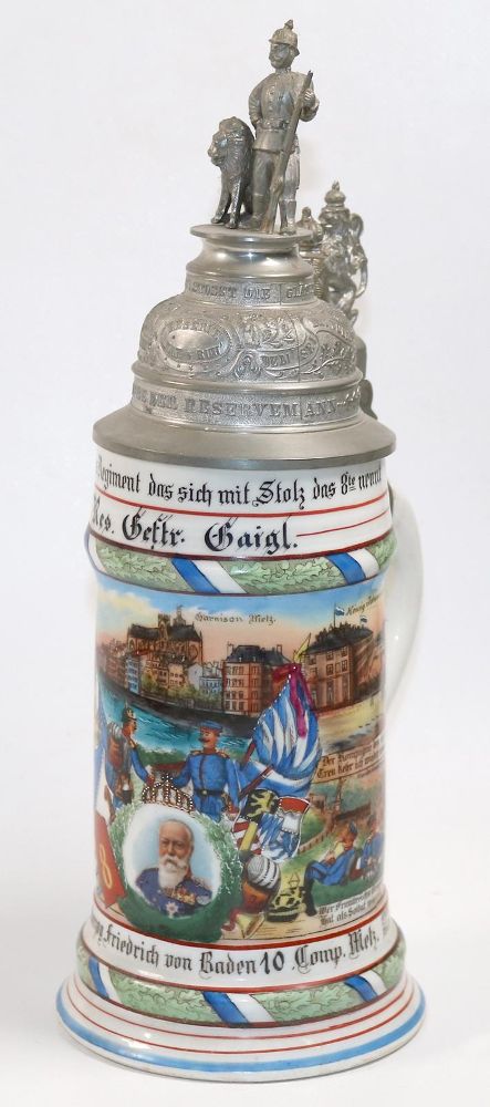 Große Abbildung Nr.1: 142-2726 Reservistenkrug Baden: (Varia, Militaria)