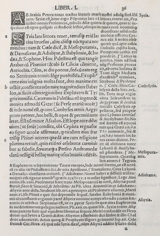 Große Abbildung Nr.2: 142-273 Mela, Pomponius.: (Alte Drucke, Handschriften und Theologie)
