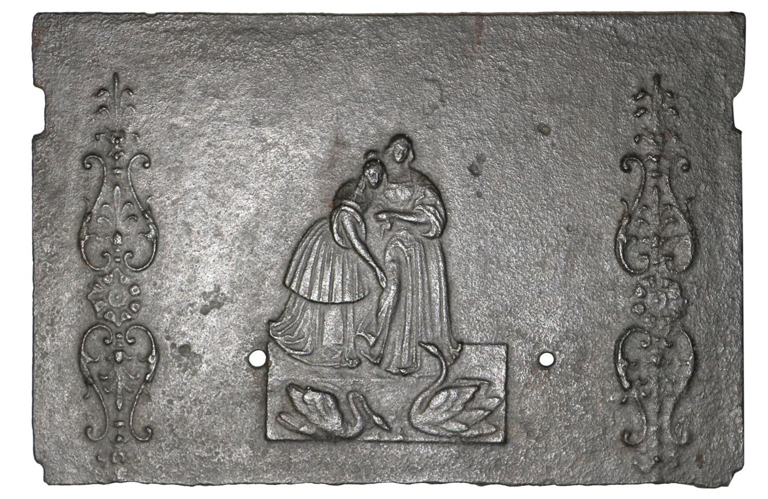Große Abbildung Nr.1: 142-2739 Ofenplatte barock.: (Varia, Ofenplatten)