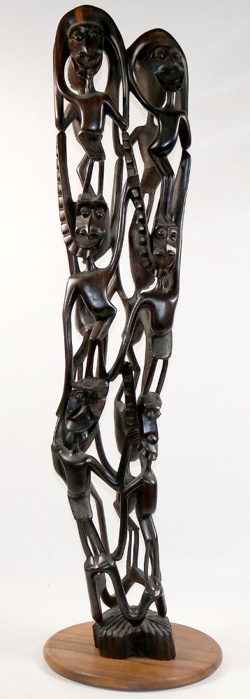 Große Abbildung Nr.1: 142-2773 Lebensbaum der Makonde.: (Afrika)