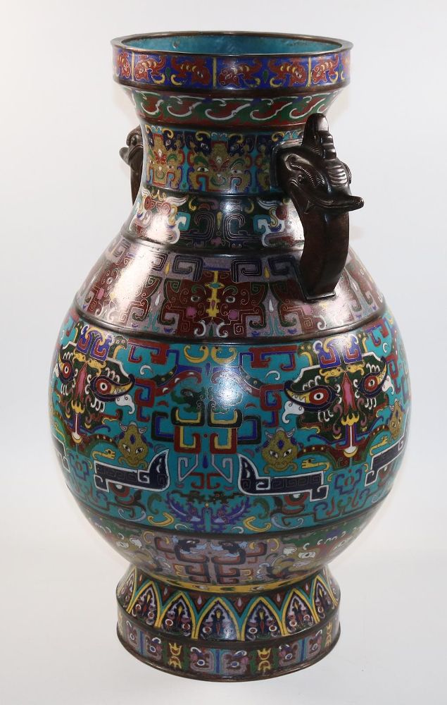 Große Abbildung Nr.31: 142-2790 Balustervase China.: (Asiatika)