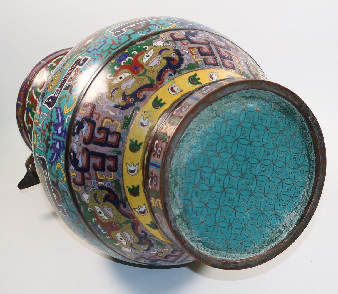Große Abbildung Nr.34: 142-2790 Balustervase China.: (Asiatika)