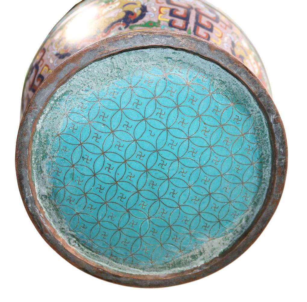 Große Abbildung Nr.35: 142-2790 Balustervase China.: (Asiatika)