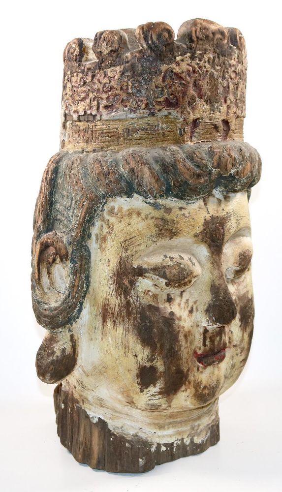 Große Abbildung Nr.2: 142-2817 Kopf der Guanyin.: (Asiatika)
