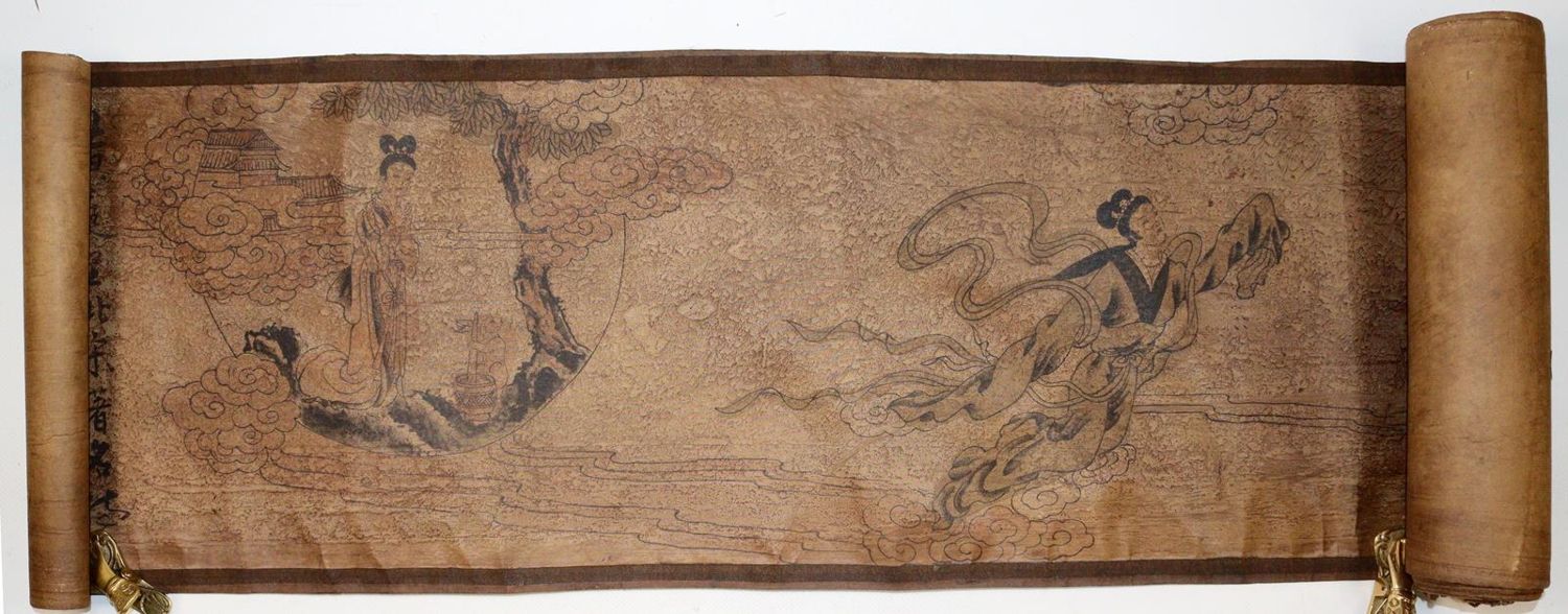 Große Abbildung Nr.7: 142-2830 Rollbild China: (Asiatika)