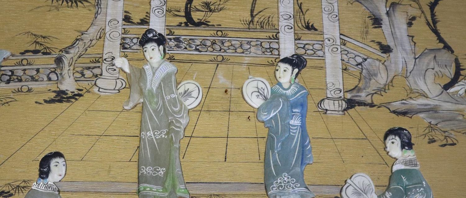 Große Abbildung Nr.6: 142-2838 Tisch China 20.Jh.: (Asiatika)