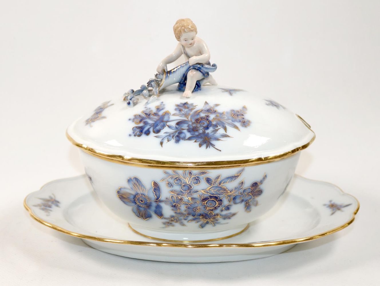 Große Abbildung Nr.3: 142-2923 Meissen umfangreiches: (Porzellan u. Keramik, Meissen)