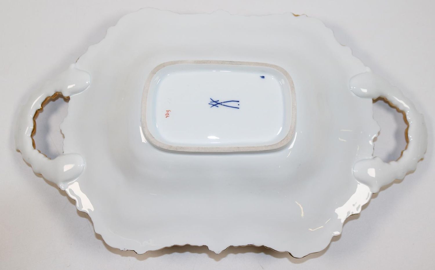 Große Abbildung Nr.3: 142-2924 Prunkschale Meissen.: (Porzellan u. Keramik, Meissen)