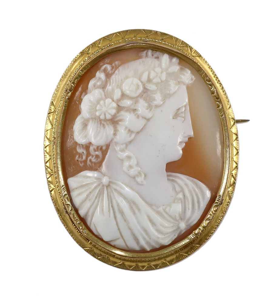 Große Abbildung Nr.1: 142-2962 Flora Göttin der: (Schmuck, Kameen)