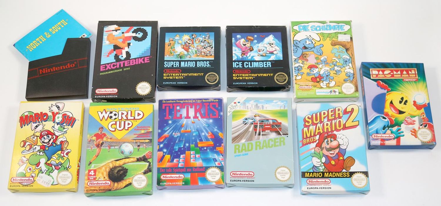 Große Abbildung Nr.2: 142-3007 Nintendo NES: (Spielzeug, Computerspiel)