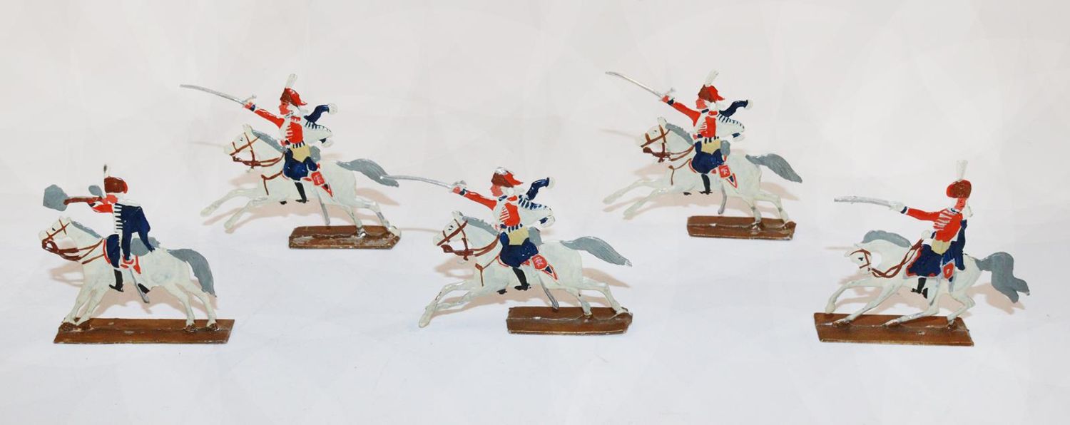 Große Abbildung Nr.3: 142-3009 Zinnfiguren.: (Spielzeug)