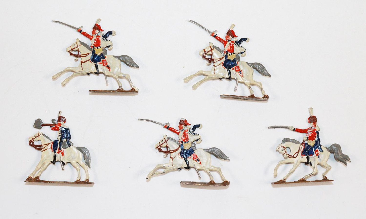 Große Abbildung Nr.4: 142-3009 Zinnfiguren.: (Spielzeug)
