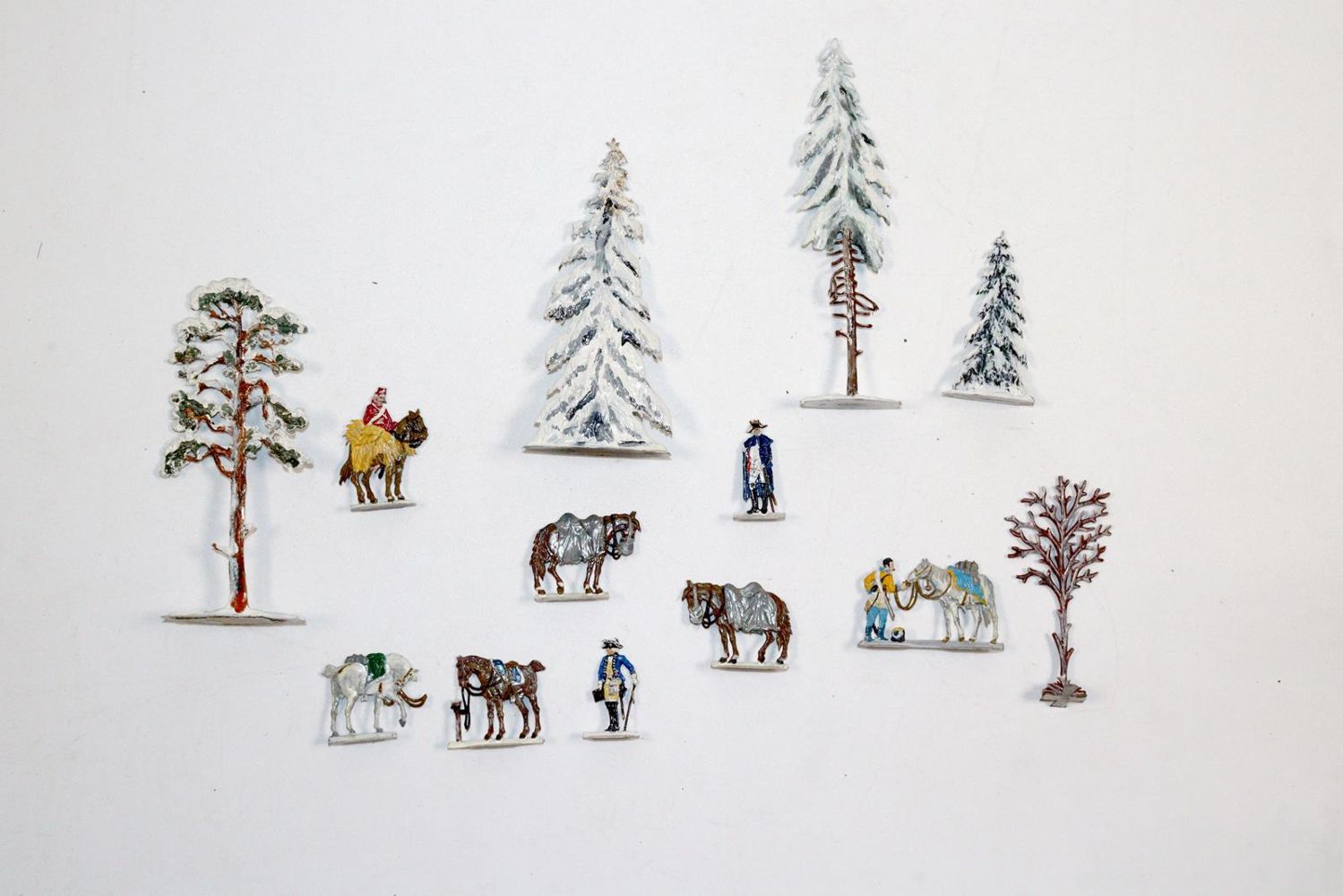 Große Abbildung Nr.7: 142-3009 Zinnfiguren.: (Spielzeug)