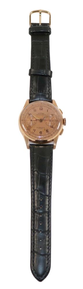 Große Abbildung Nr.1: 142-3020 Delbana Chronographe: (Uhren, Armbanduhren)