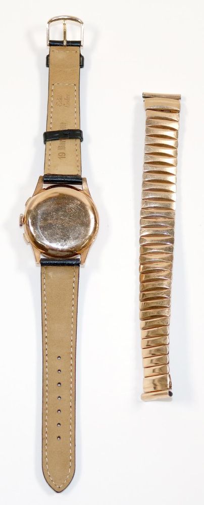 Große Abbildung Nr.3: 142-3020 Delbana Chronographe: (Uhren, Armbanduhren)