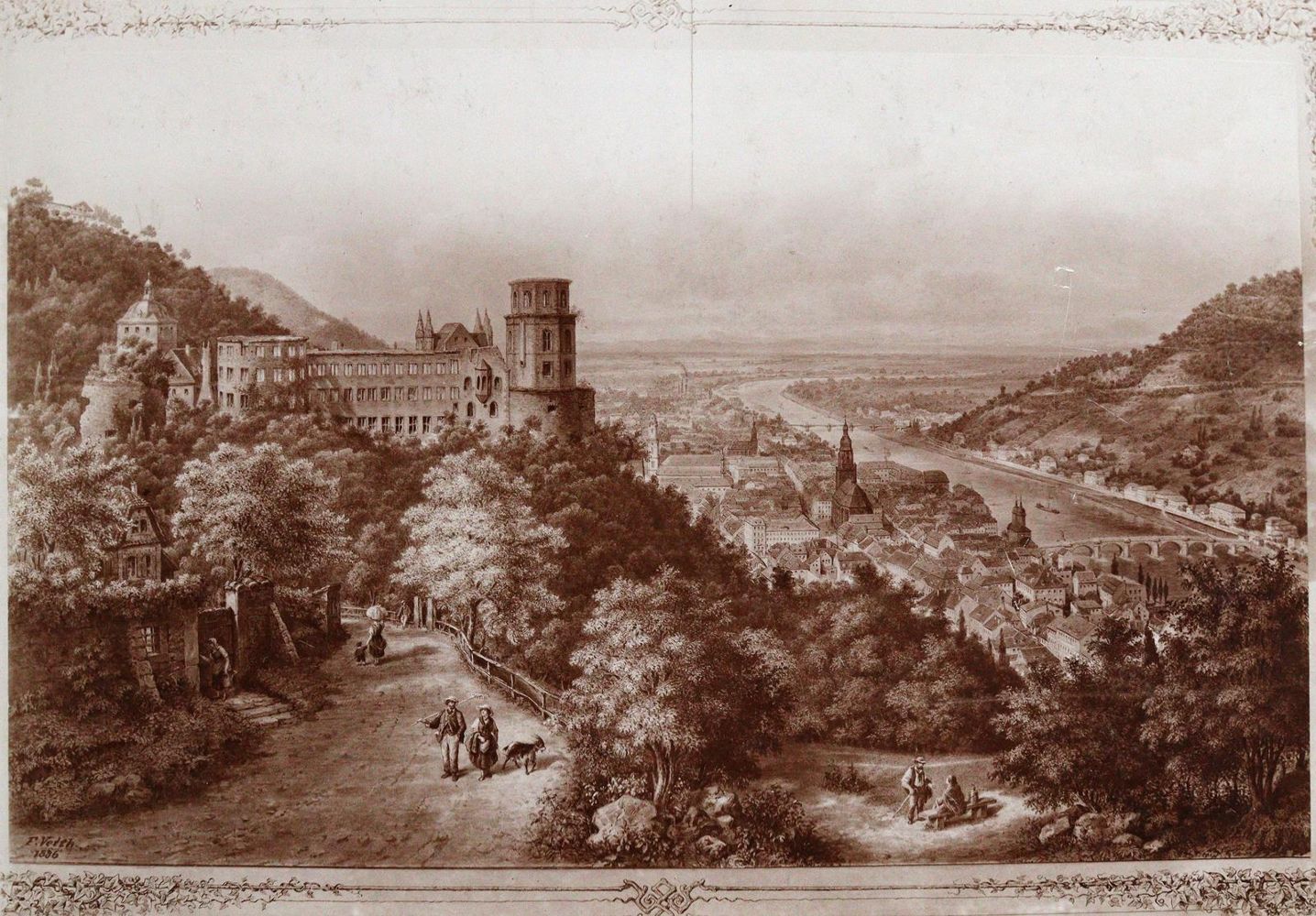 Große Abbildung Nr.3: 142-3048 Heidelberg.: (Photographie)