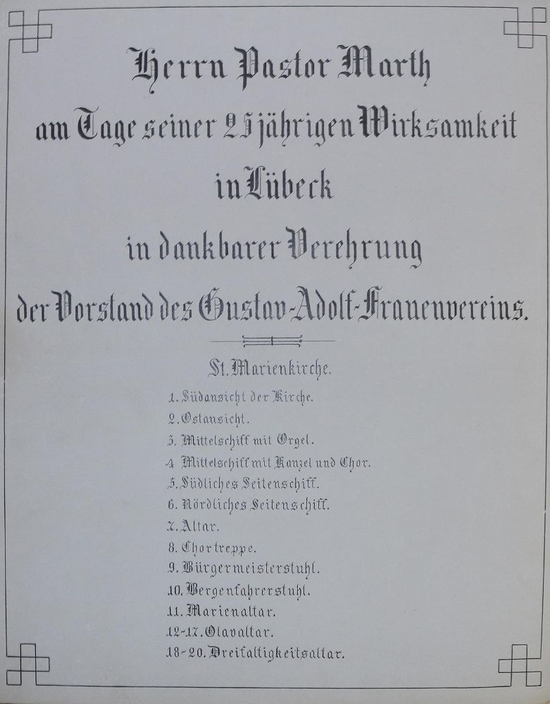 Große Abbildung Nr.2: 142-3063 Lübeck.: (Photographie)