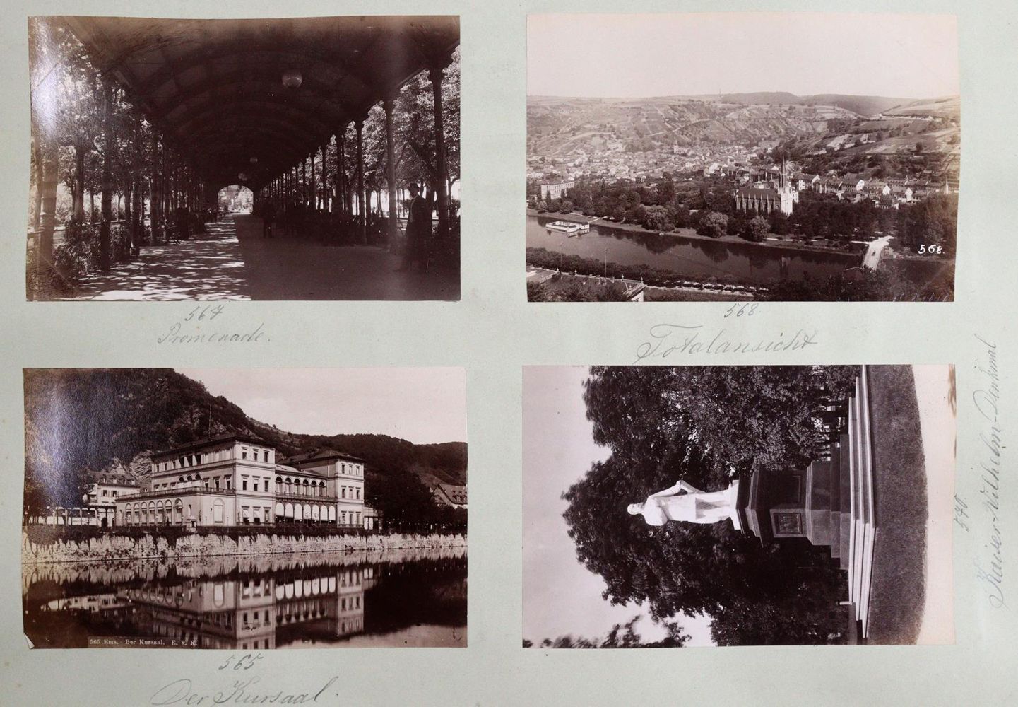 Große Abbildung Nr.1: 142-3081 Koblenz u. Bad Ems.: (Rheinlande)