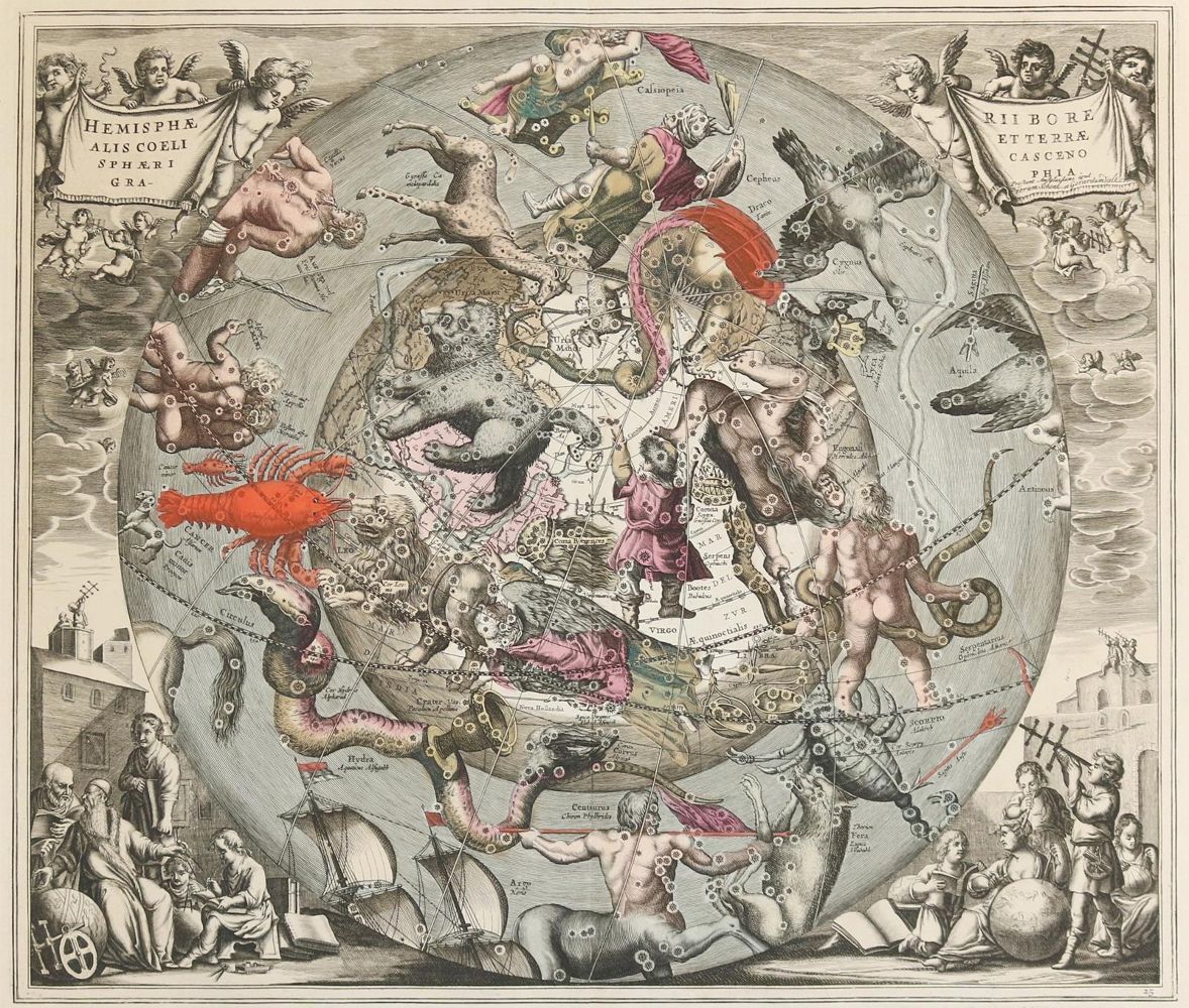 Große Abbildung Nr.1: 142-3100 Cellarius,A.: (Varia, Astronomie)