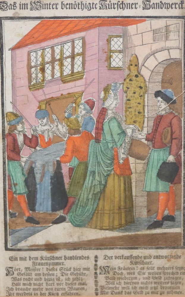 Große Abbildung Nr.1: 142-3104 Kürschner.: (Varia, Berufe)