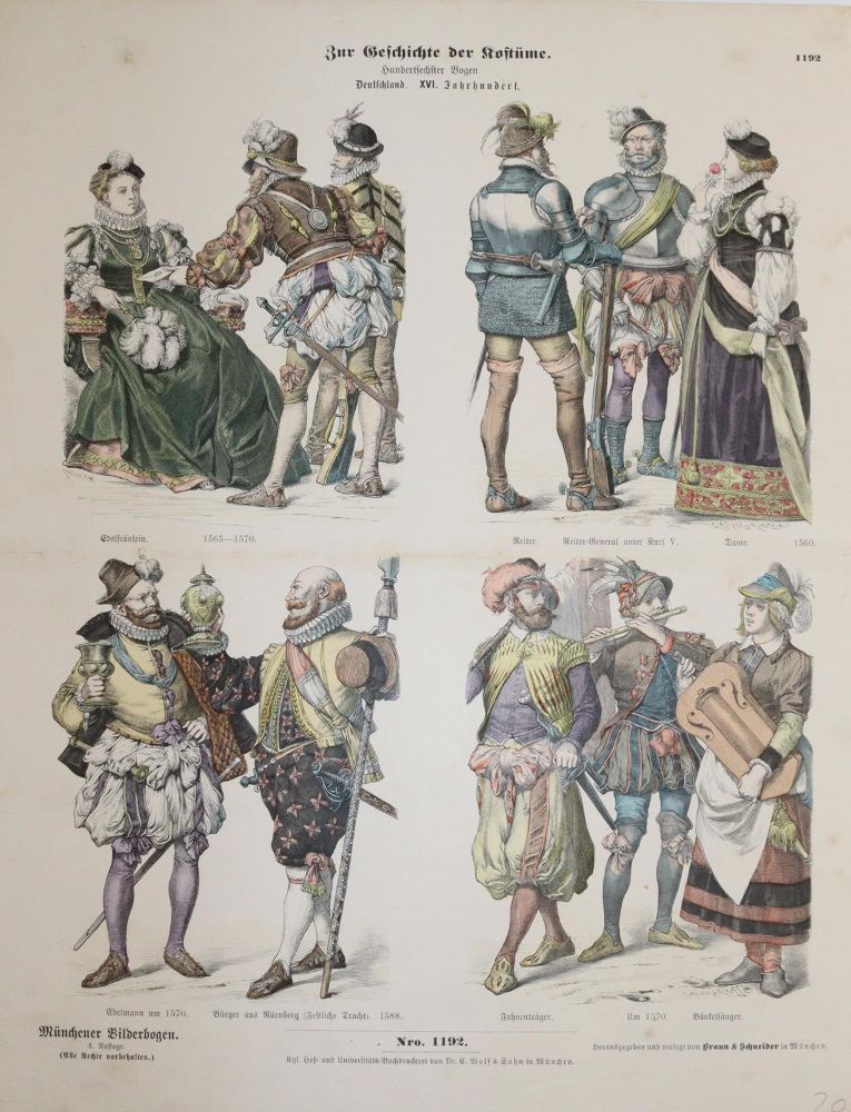 Große Abbildung Nr.14: 142-3168 Pelze, Kürschner u. Gerber.: (Varia, Mode und Trachten)