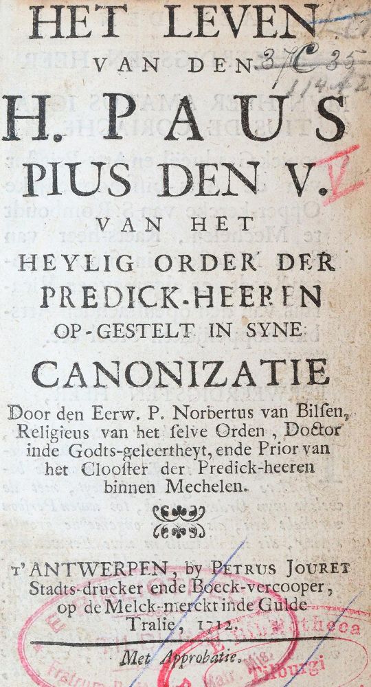 Große Abbildung Nr.1: 142-317 Bilsen,N.v.: (Pius)