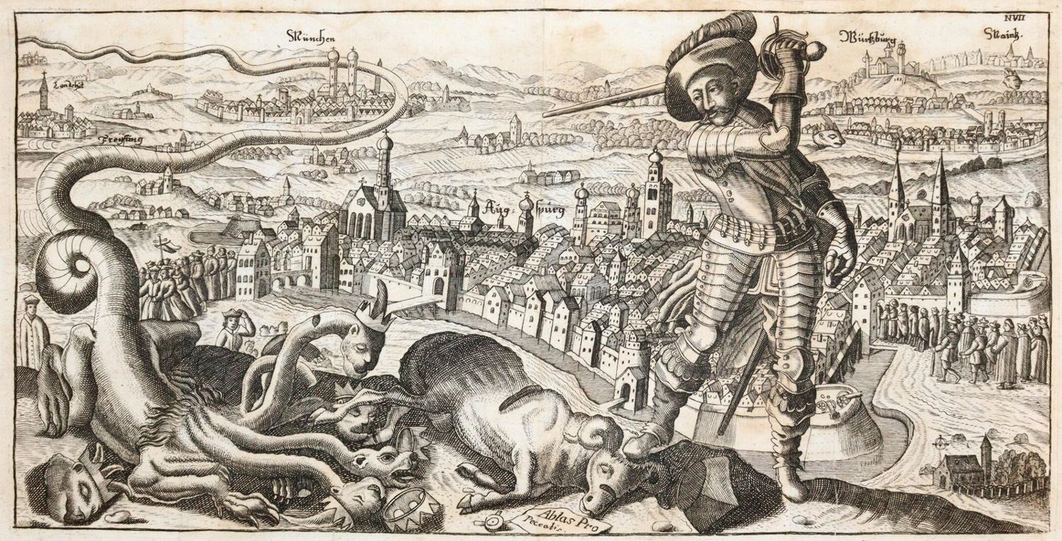 Große Abbildung Nr.2: 142-3217 Augsburg.: (Deutschland, Augsburg)