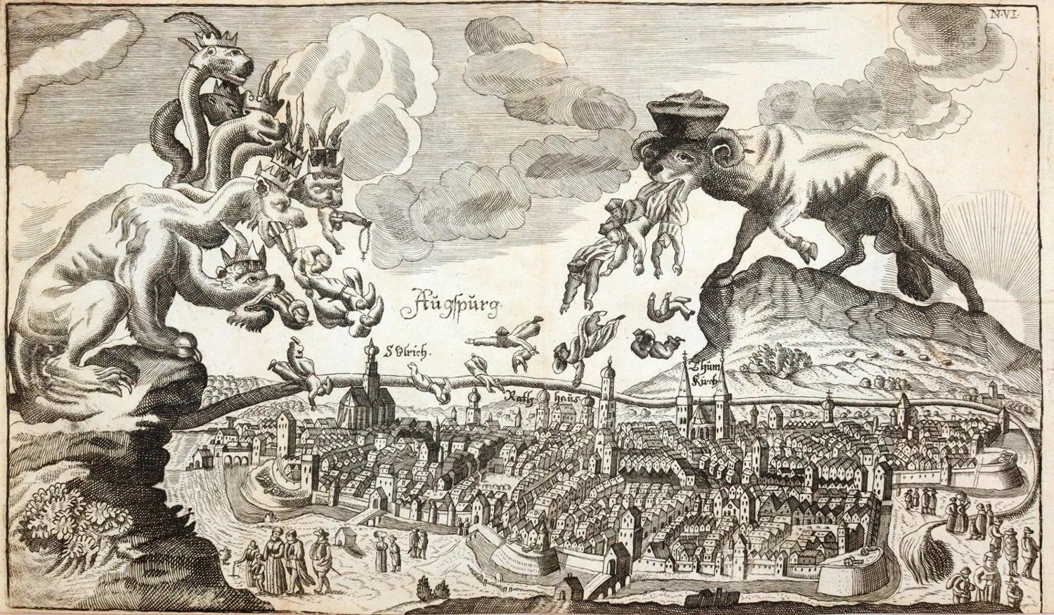 Große Abbildung Nr.3: 142-3217 Augsburg.: (Deutschland, Augsburg)