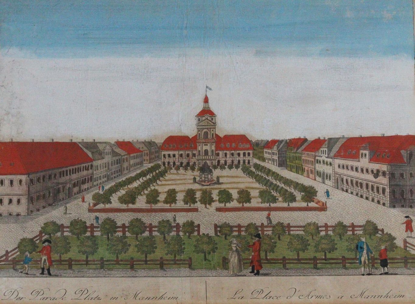 Große Abbildung Nr.1: 142-3218 Mannheim.: (Deutschland, Baden-Württemberg)