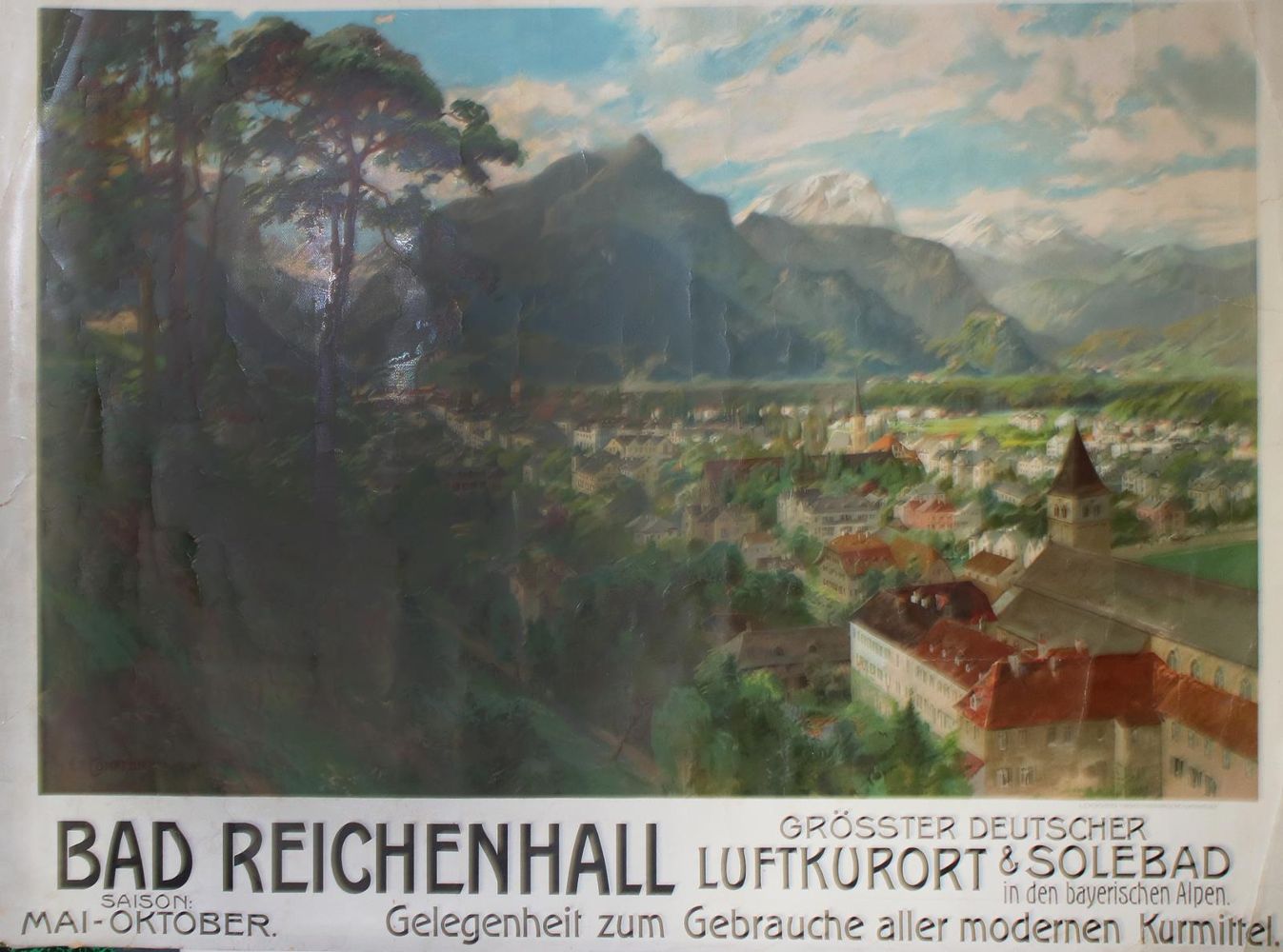 Große Abbildung Nr.1: 142-3221 Bad Reichenhall.: (Deutschland)